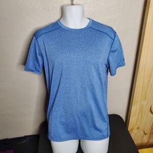 Russell Brand DryPower 360 Short Sleeve Athletic Shirt Men Size Medium Blue